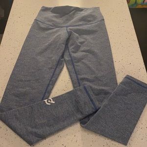 DYI Peloton blue/grey leggings size small